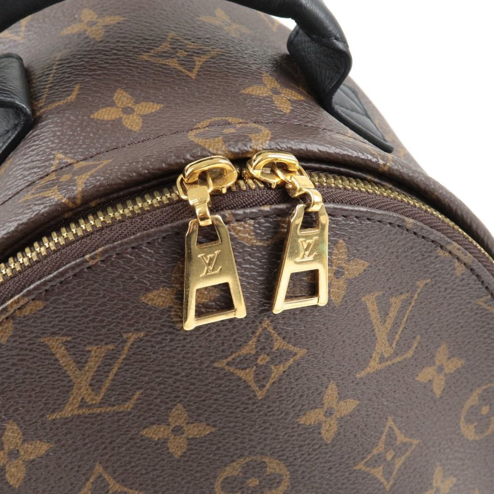 Palm Springs PM Reverse Monogram Canvas Backpack - Picture 7 of 9